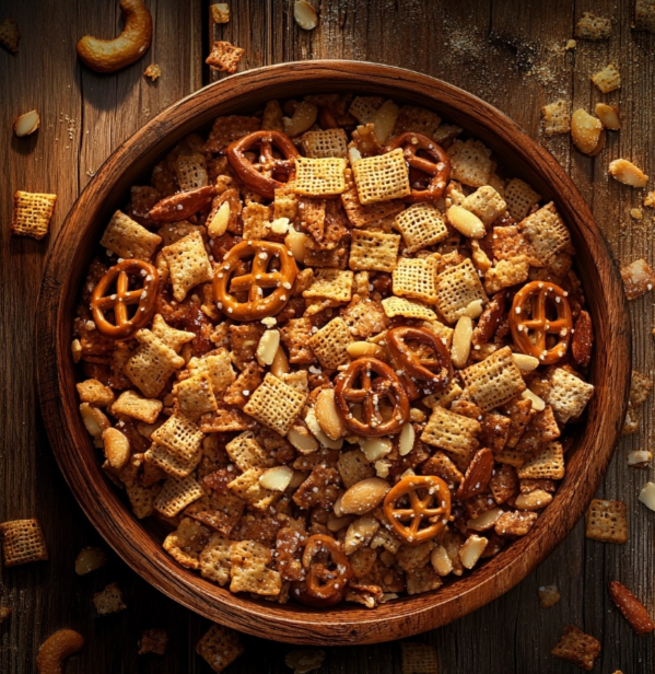 Kid's frendly chex mix recipe.